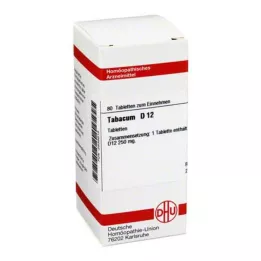 TABACUM D 12 tabletek, 80 szt