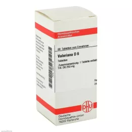 VALERIANA D 6 tabletek, 80 szt