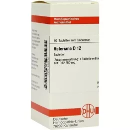 VALERIANA D 12 tabletek, 80 szt