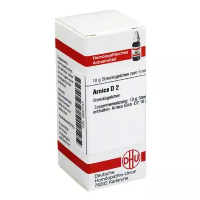 ARNICA D 2 globulki, 10 g ARNICA D 2 globulki, 10 g