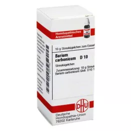 BARIUM CARBONICUM D 10 kulek, 10 g