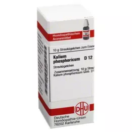 KALIUM PHOSPHORICUM D 12 kulek, 10 g
