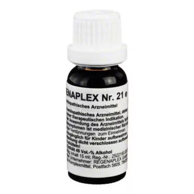 REGENAPLEX Nr 21 e krople, 15 ml