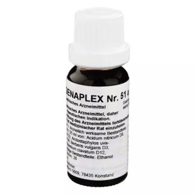 REGENAPLEX Nr 51 a krople, 15 ml