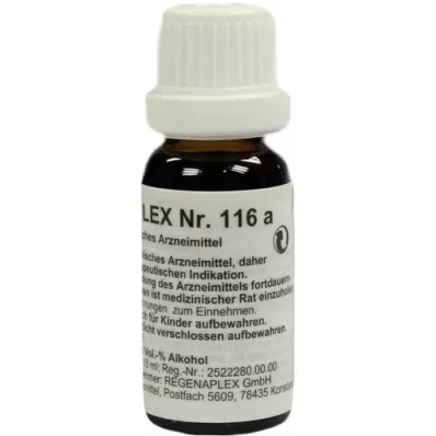 REGENAPLEX Nr 116 a krople, 15 ml