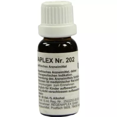 REGENAPLEX Krople nr 202, 15 ml