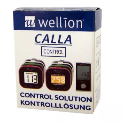 WELLION CALLA Roztwór kontrolny poziom 2, 1 szt WELLION CALLA Roztwór kontrolny poziom 2, 1 szt