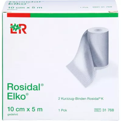 ROSIDAL Opaska elastyczna Elko 10 cmx5 m, 2 szt