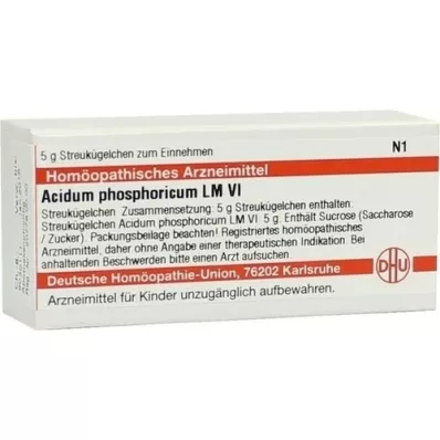 ACIDUM PHOSPHORICUM LM VI Globulki, 5 g