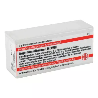 ARGENTUM NITRICUM LM XVIII Globulki, 5 g ARGENTUM NITRICUM LM XVIII Globulki, 5 g