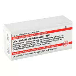 CALCIUM CARBONICUM Hahnemanni LM VI Globulki, 5 g