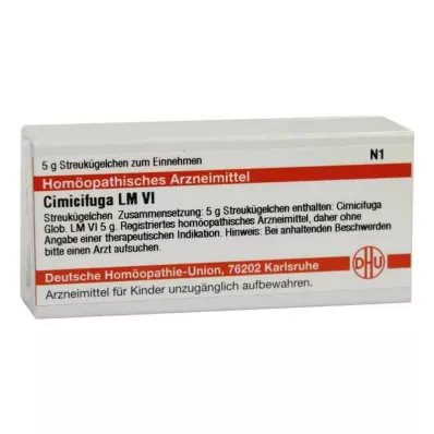 CIMICIFUGA LM VI Globulki, 5 g