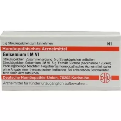 GELSEMIUM LM VI Globulki, 5 g
