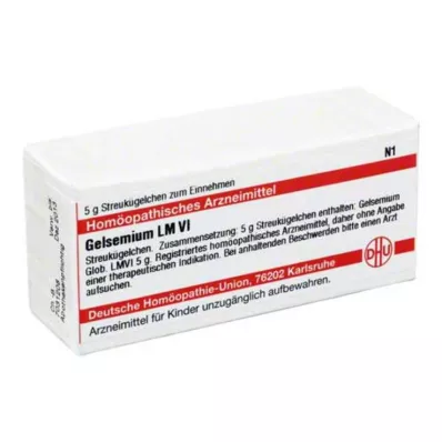 GELSEMIUM LM VI Globulki, 5 g GELSEMIUM LM VI Globulki, 5 g