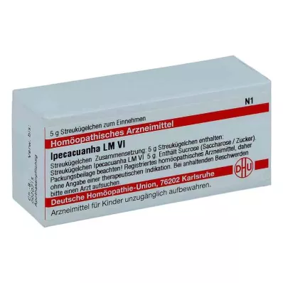 IPECACUANHA LM VI Globulki, 5 g IPECACUANHA LM VI Globulki, 5 g