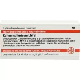 KALIUM SULFURICUM LM VI Globulki, 5 g