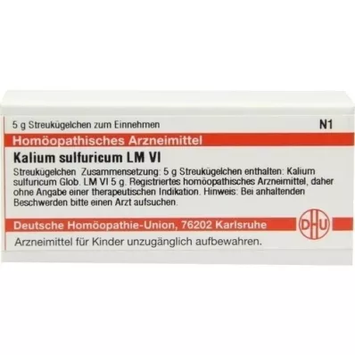 KALIUM SULFURICUM LM VI Globulki, 5 g