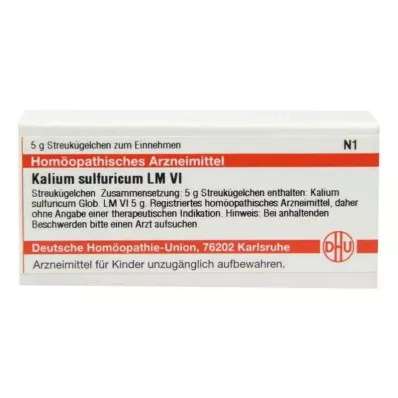 KALIUM SULFURICUM LM VI Globulki, 5 g KALIUM SULFURICUM LM VI Globulki, 5 g