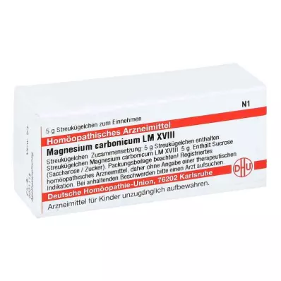 MAGNESIUM CARBONICUM LM XVIII Globulki, 5 g MAGNESIUM CARBONICUM LM XVIII Globulki, 5 g