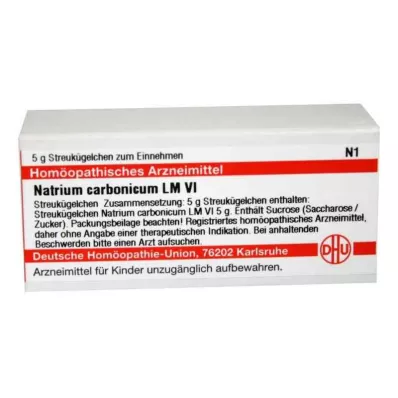 NATRIUM CARBONICUM LM VI Globulki, 5 g NATRIUM CARBONICUM LM VI Globulki, 5 g