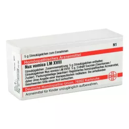 NUX VOMICA LM XVIII Globulki, 5 g