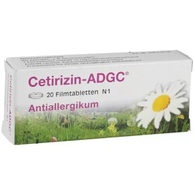 CETIRIZIN ADGC Tabletki powlekane, 20 szt