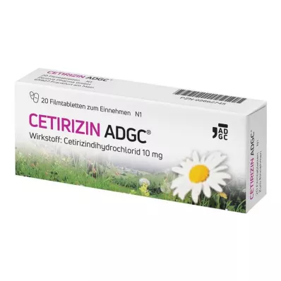 CETIRIZIN ADGC Tabletki powlekane, 20 szt