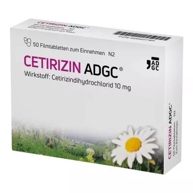 CETIRIZIN ADGC Tabletki powlekane, 50 szt