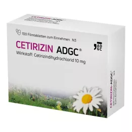 CETIRIZIN ADGC Tabletki powlekane, 100 szt