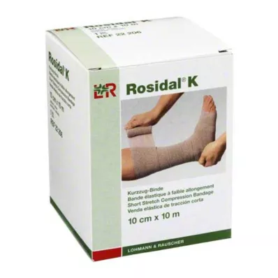 ROSIDAL Bandaż K 10 cmx10 m, 1 szt ROSIDAL Bandaż K 10 cmx10 m, 1 szt