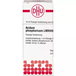 ACIDUM PHOSPHORICUM LM XVIII Rozcieńczenie, 10 ml