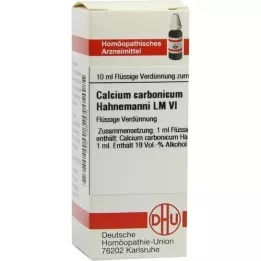 CALCIUM CARBONICUM Hahnemanni LM VI Rozcieńczenie, 10 ml