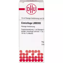 CIMICIFUGA LM XVIII Rozcieńczenie, 10 ml