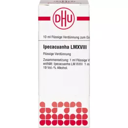 IPECACUANHA LM XVIII Rozcieńczenie, 10 ml