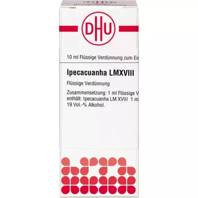 IPECACUANHA LM XVIII Rozcieńczenie, 10 ml