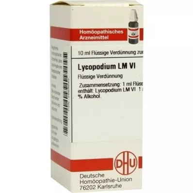 LYCOPODIUM LM VI Rozcieńczenie, 10 ml