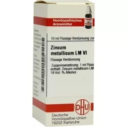 ZINCUM METALLICUM LM VI Rozcieńczenie, 10 ml