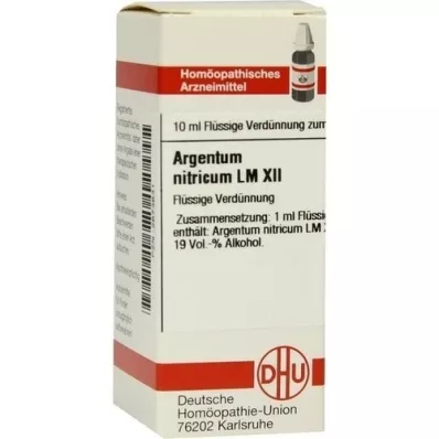 ARGENTUM NITRICUM LM XII Rozcieńczenie, 10 ml