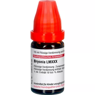 BRYONIA LM XXX Rozcieńczenie, 10 ml BRYONIA LM XXX Rozcieńczenie, 10 ml