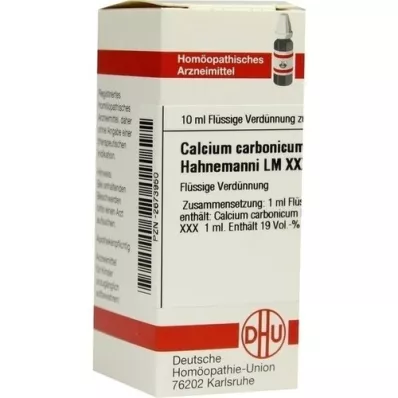 CALCIUM CARBONICUM Hahnemanni LM XXX Rozcieńczenie, 10 ml