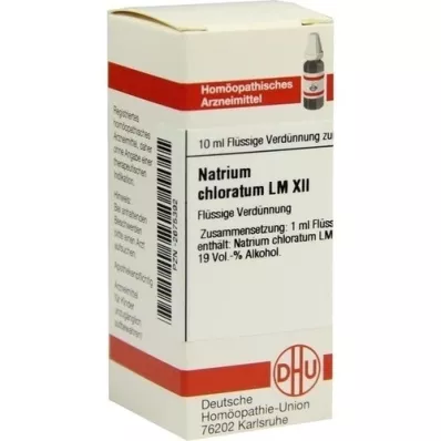 NATRIUM CHLORATUM LM XII Rozcieńczenie, 10 ml