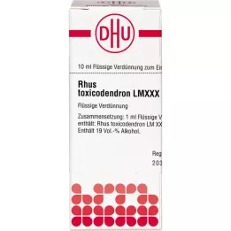 RHUS TOXICODENDRON LM XXX Rozcieńczenie, 10 ml