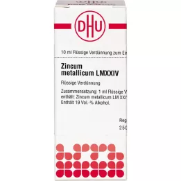 ZINCUM METALLICUM LM XXIV Rozcieńczenie, 10 ml