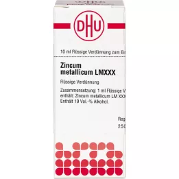 ZINCUM METALLICUM LM XXX Rozcieńczenie, 10 ml