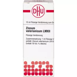 ZINCUM VALERIANICUM LM XII Rozcieńczenie, 10 ml