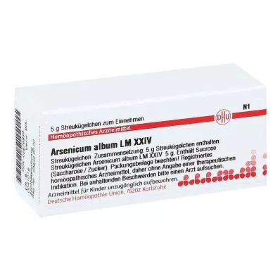 ARSENICUM ALBUM LM XXIV Globulki, 5 g ARSENICUM ALBUM LM XXIV Globulki, 5 g