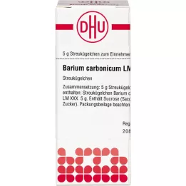 BARIUM CARBONICUM LM XXX Globulki, 5 g