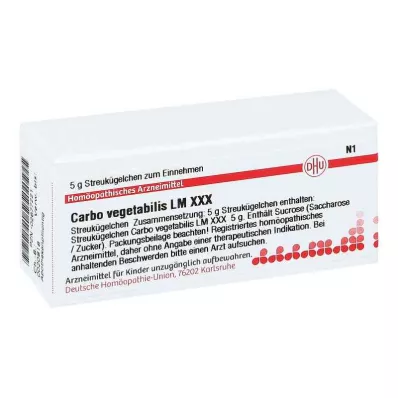 CARBO VEGETABILIS LM XXX Globulki, 5 g