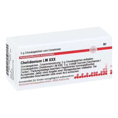 CHELIDONIUM LM XXX Globulki, 5 g CHELIDONIUM LM XXX Globulki, 5 g