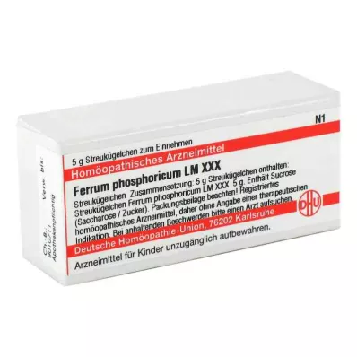 FERRUM PHOSPHORICUM LM XXX Globulki, 5 g FERRUM PHOSPHORICUM LM XXX Globulki, 5 g